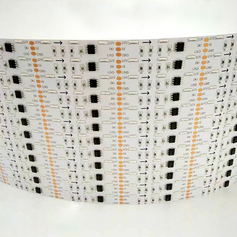 60 020SMDs/m Addressable Side Emitting LED Light Strips - 12VDC 60 020SMDs/m Addressable Side Emitting LED Light Strips - 12VDC